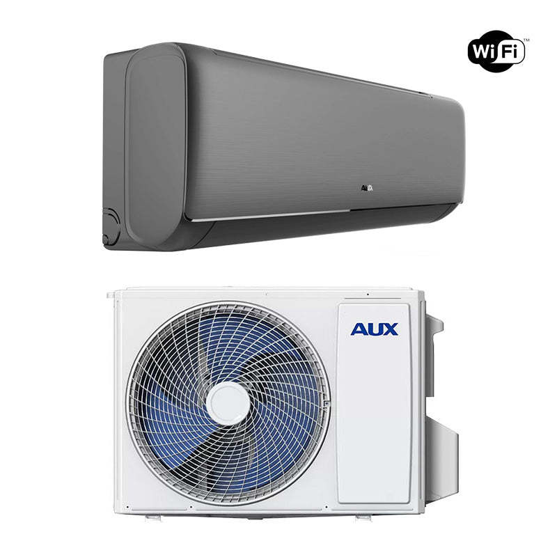 AUX Airco Split Unit Q-Smart - Zilver - 3,5 kW / 12000 BTU